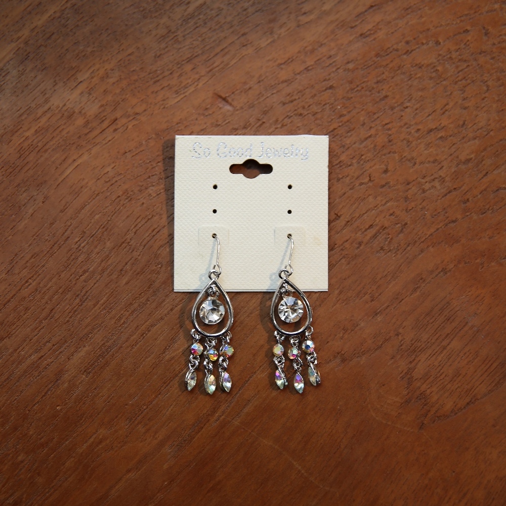 Silver Bling Earrings